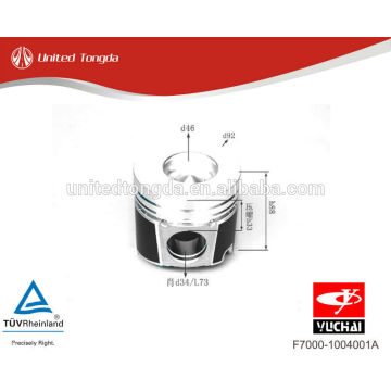 YuChai Engine YC4F Piston F7000-1004001A